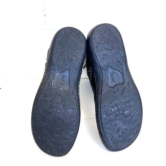 BOC Born Womens Boots Size 38 US 7 Brown Leather Knee High Riding Buckle Comfort - Picture 5 of 12